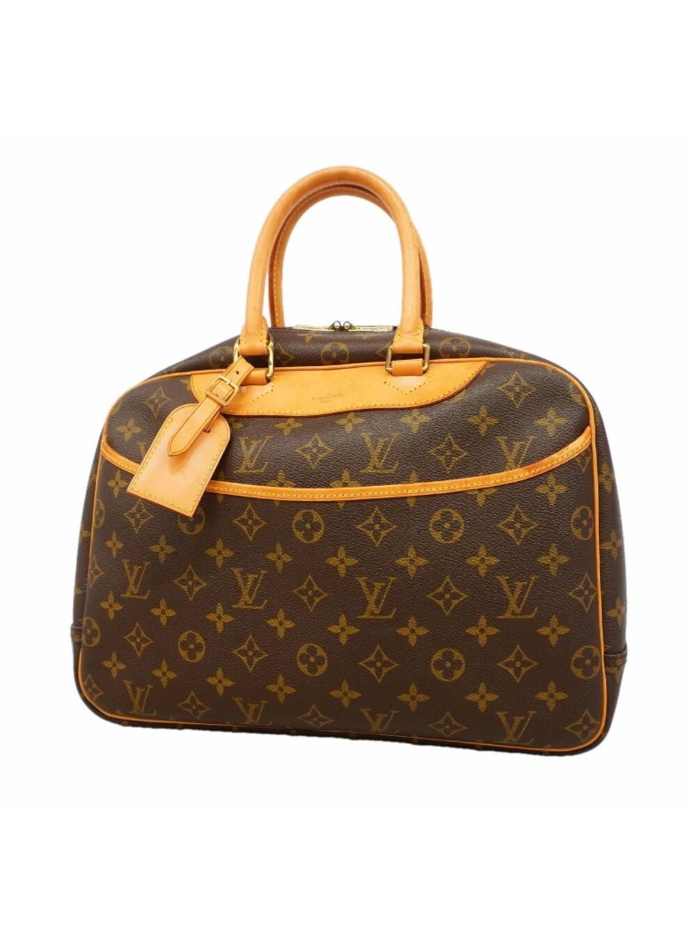 Louis Vuitton Handbag Monogram Deauville Brown
